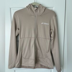Adidas Terrex Xperior Climawarm Light Fleece Hooded Jacket Size M